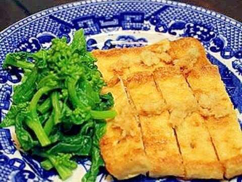 油揚げの甘辛焼き